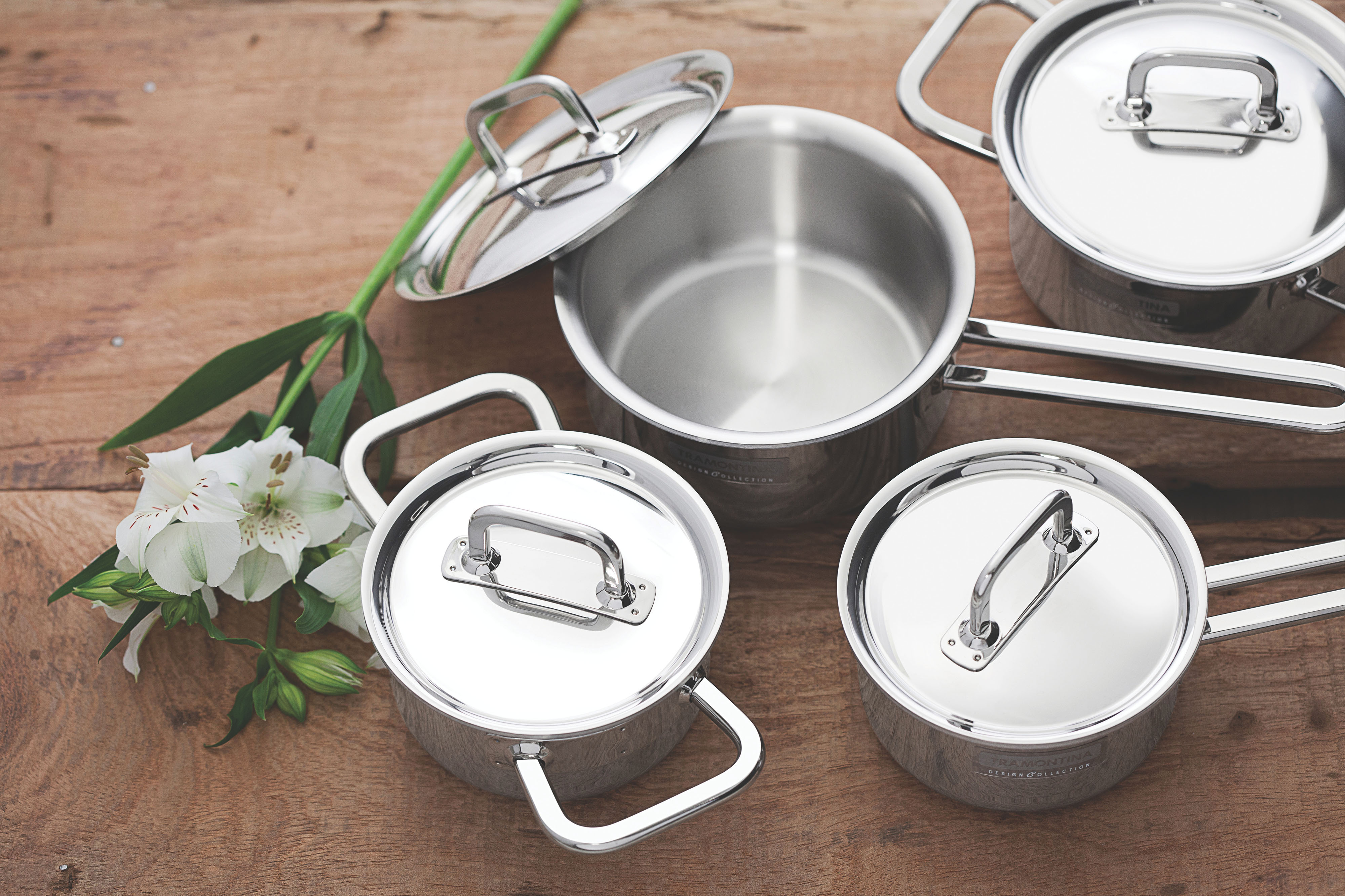 Tramontina Stainless Steel (18/10) 14 Pc Cookware Set & Reviews