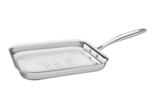 Tramontina Grano stainless steel skillet grill