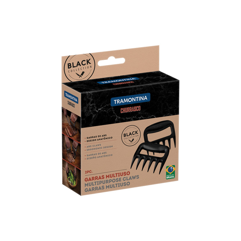 Load image into Gallery viewer, Tramontina Barbecue 2Pc Claws - Churrasco Black
