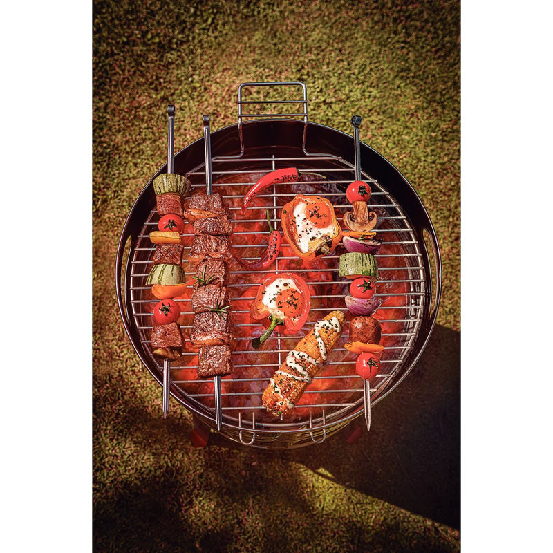 Load image into Gallery viewer, Tramontina TCP 400 Stainless Steel Charcoal Grill with Enameled Steel Charcoal Tray

