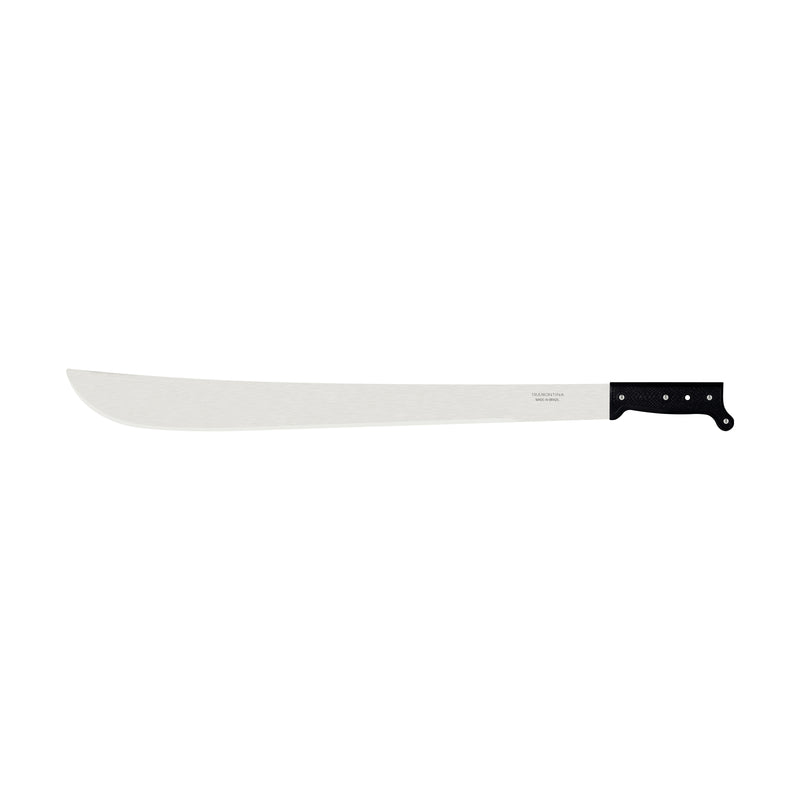Load image into Gallery viewer, Tramontina Machete with Carbon Steel Blade and Black Polypropylene Handle
