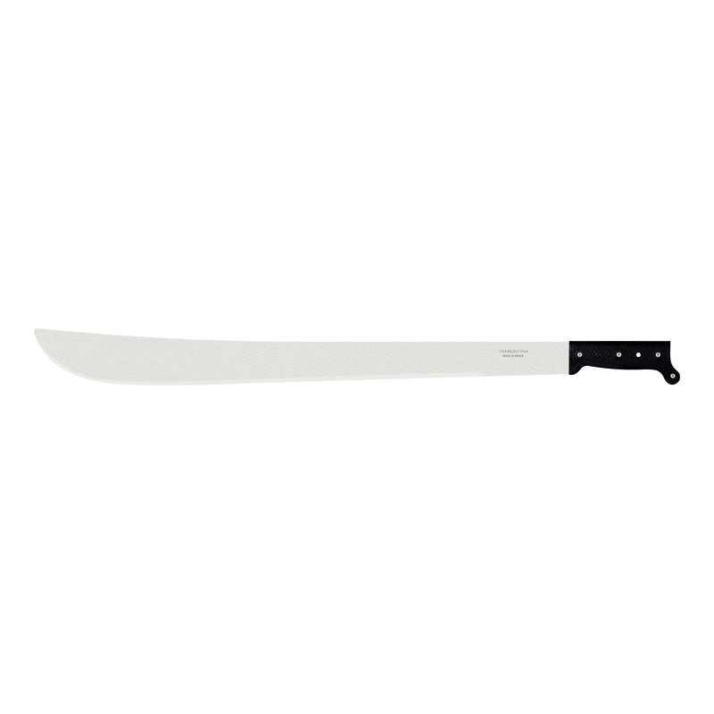 Load image into Gallery viewer, Tramontina Machete with Carbon Steel Blade and Black Polypropylene Handle
