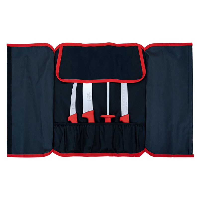 Load image into Gallery viewer, Tramontina Low &amp; Slow Knife Set with Pouch, 5Pc
