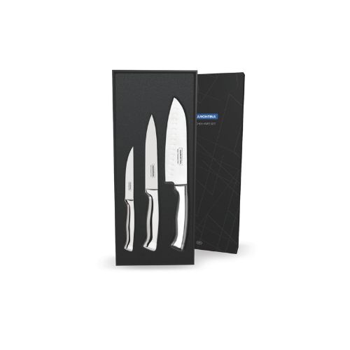 Load image into Gallery viewer, Tramontina Polaris Knife Set, 3Pc
