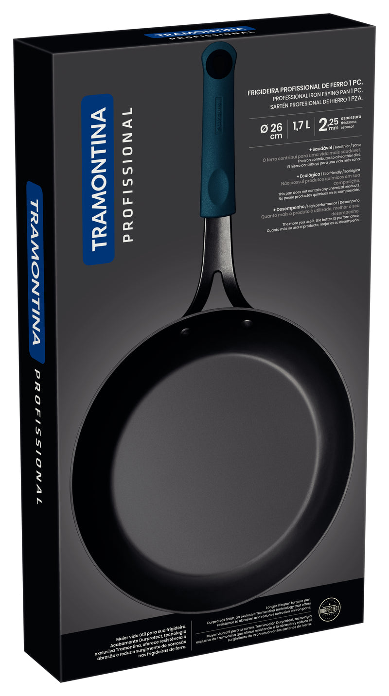 Load image into Gallery viewer, Tramontina Professional Iron Frying Pan, 26 cm, 1.7 L
