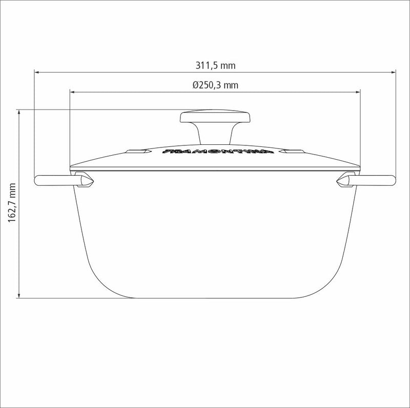 Load image into Gallery viewer, Tramontina Trento Enameled Iron Casserole with Interior Starflon Excellent Nonstick Coating 24 cm 4 L
