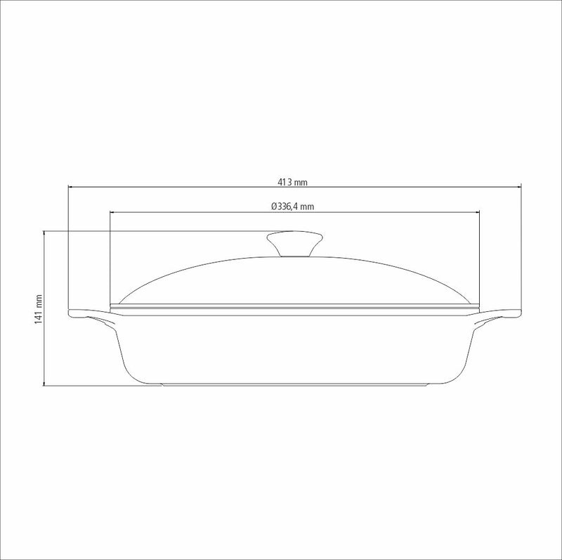 Load image into Gallery viewer, Tramontina Lyon Elemental Blue Forged Aluminum Frying Pan with Interior and Exterior Starflon High Performance Nonstick Coating 32 cm, 4.3 L
