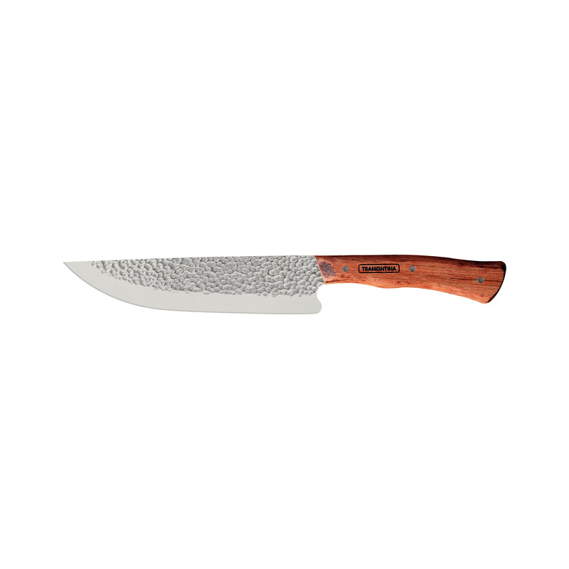 Load image into Gallery viewer, Tramontina Nômade 8&quot; Meat Knife with Stainless-Steel Blade and Wood Handle
