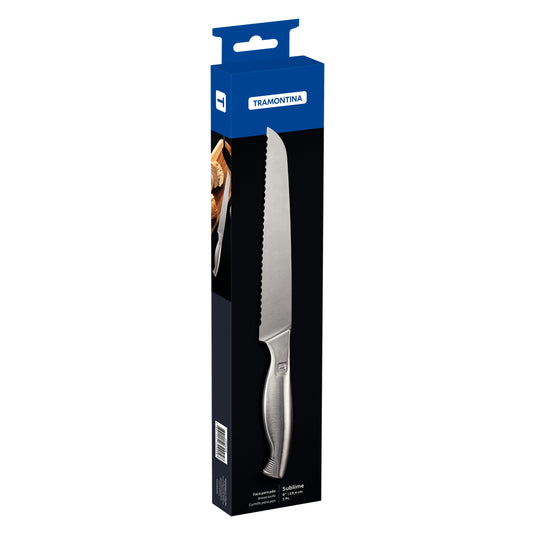 Tramontina Sublime Stainless-Steel Bread Knife 8"