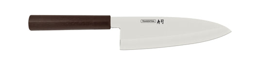Tramontina Sushi 8" stainless steel deba knife with nylon handle