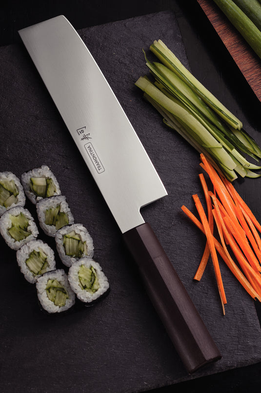 Tramontina Sushi 7" stainless steel Nakiri knife with Nylon Handle