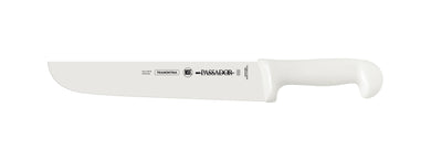 Tramontina Professional Carving Knife with Stainless Steel Blade and White Polypropylene Handle 10