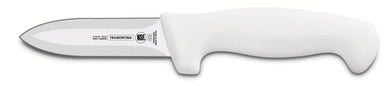 Tramontina Professional Bloodletting Knife with Stainless Steel Blade and White Polypropylene Handle 3