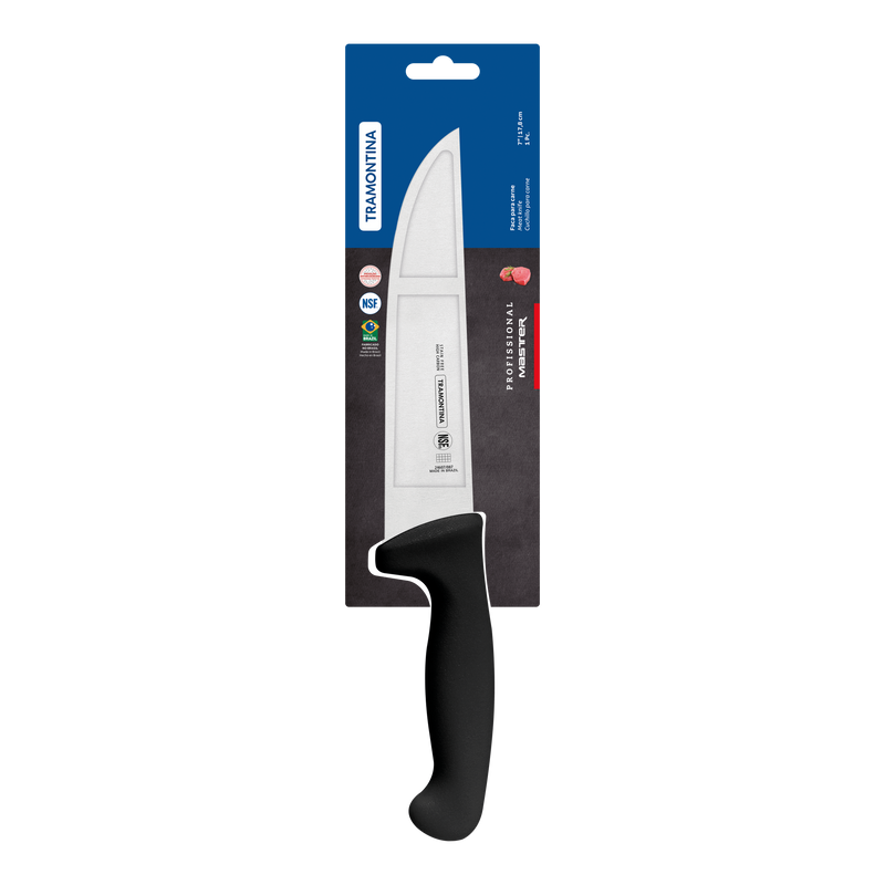 Load image into Gallery viewer, Tramontina Professional Master Black Meat Knife, 7&quot;
