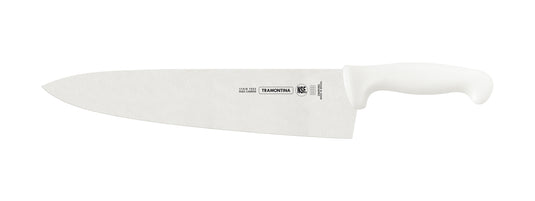 Tramontina Professional 12" Meat Knife with Stainless-Steel Blade and White Polypropylene Handle