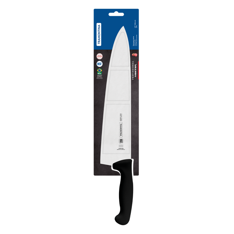 Load image into Gallery viewer, Tramontina Professional Master Black Cooks Knife, 12&quot;
