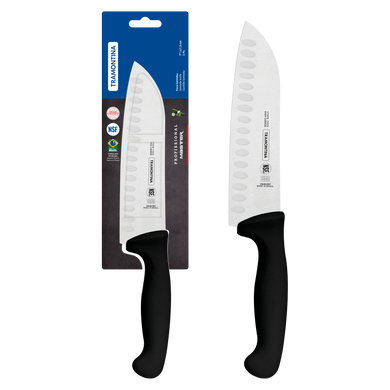 Tramontina Professional Master Black Santoku Knife, 7