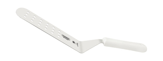 Tramontina Professional Frying Spatula with Stainless-Steel Blade and White Polypropylene Handle 9x3