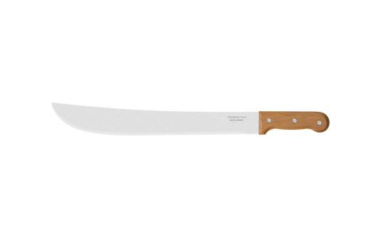 Tramontina Machete with Carbon Steel Blade and Wood Handle