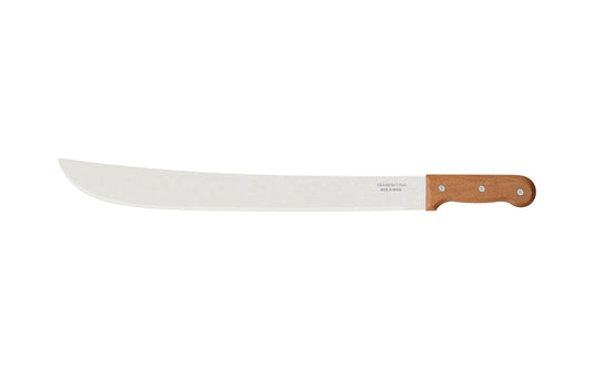 Tramontina Machete with Carbon Steel Blade and Wood Handle