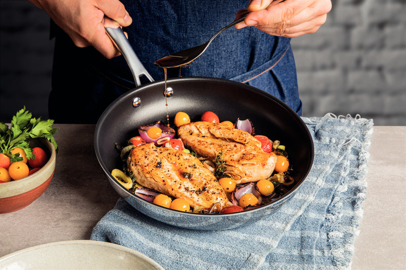 Load image into Gallery viewer, Tramontina Grano Triply Clad Non Stick Frying Pan - 30cm, 3.4L
