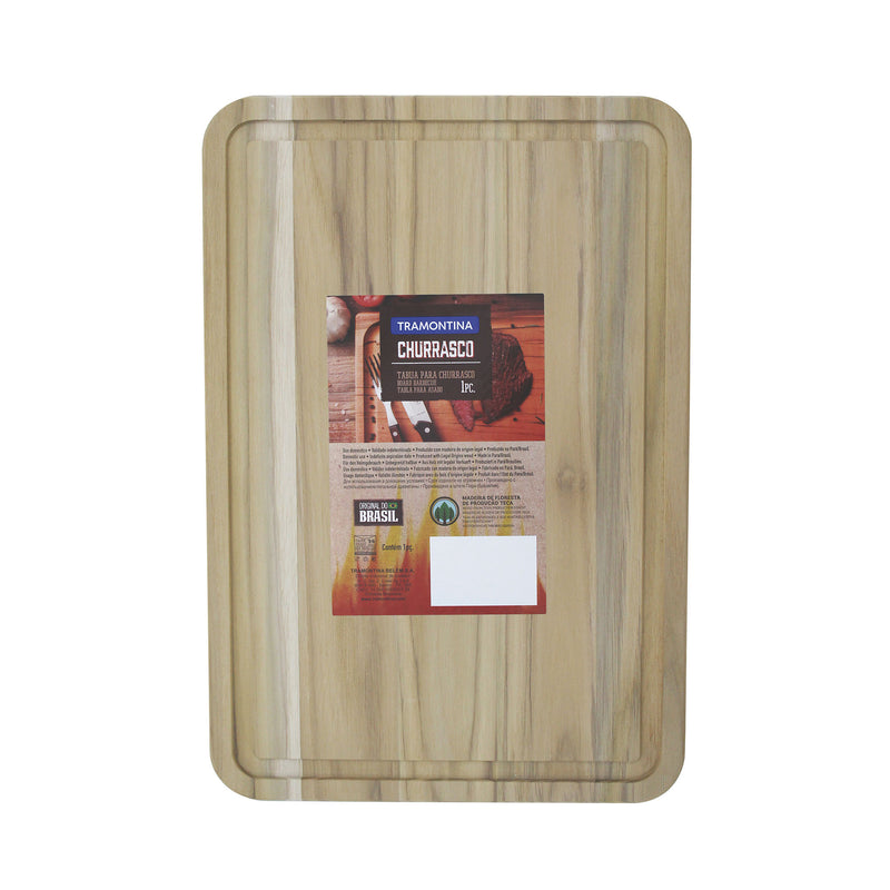 Load image into Gallery viewer, Tramontina Cutting Board Cutting Board, Teak Wood 400x270mm
