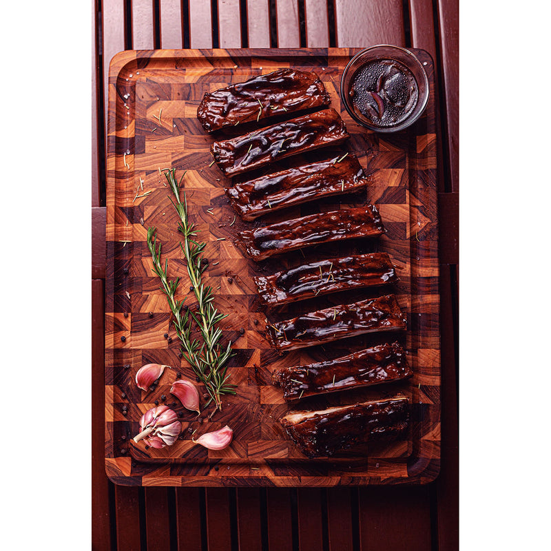 Load image into Gallery viewer, Tramontina Teak Wood Barbecue Board - FSC Certified

