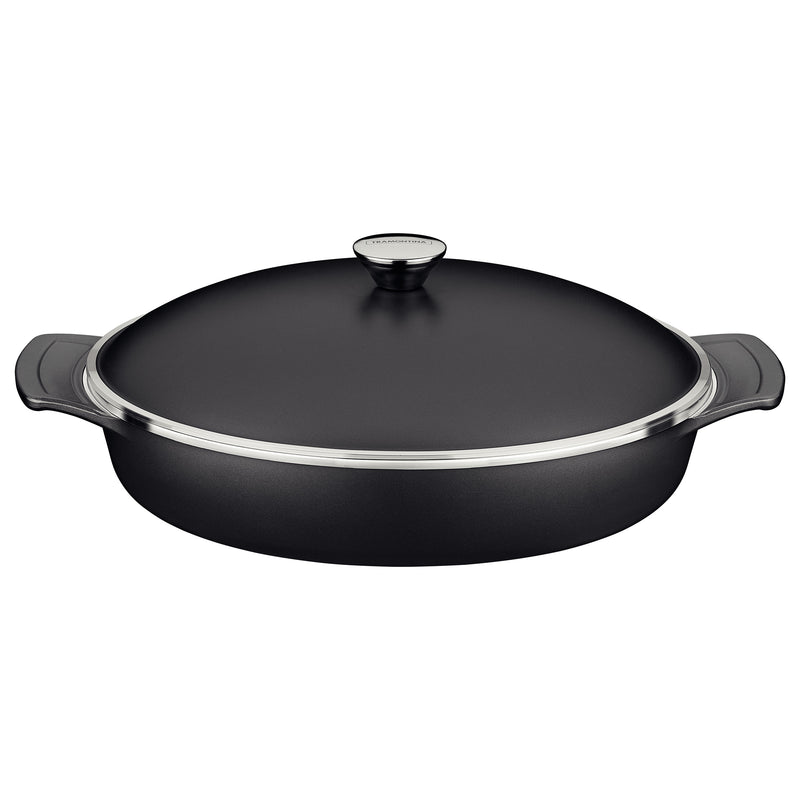 Load image into Gallery viewer, Tramontina Lyon Black Frying Pan, 32cm, 4.3L
