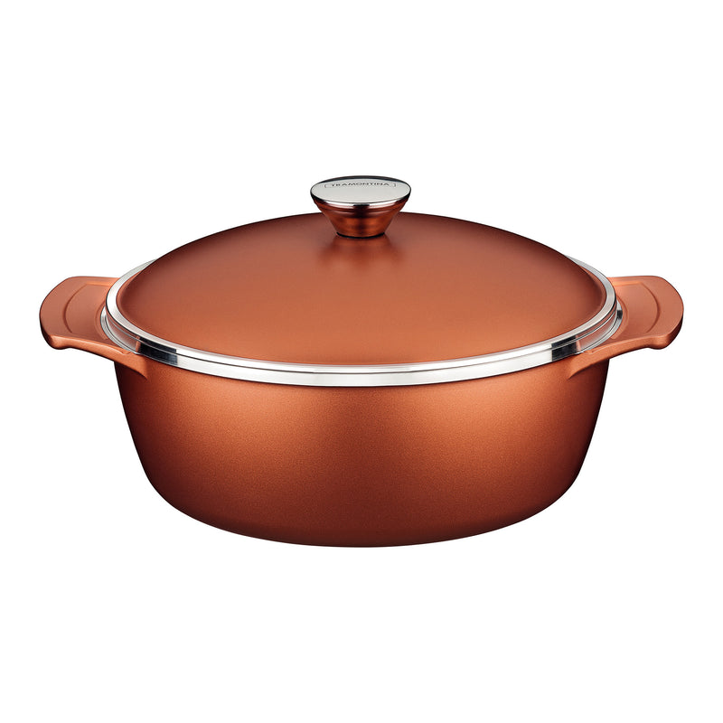 Load image into Gallery viewer, Tramontina Lyon Golden Casserole, 30cm, 6.8L
