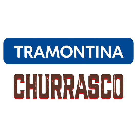 Tramontina Churrasco Jumbo Steak Knife Set, Polywood Red Round 6Pc