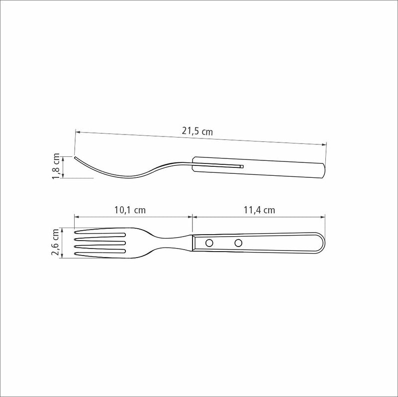 Load image into Gallery viewer, Tramontina Churrasco Forks Set, Polywood Red 6Pc
