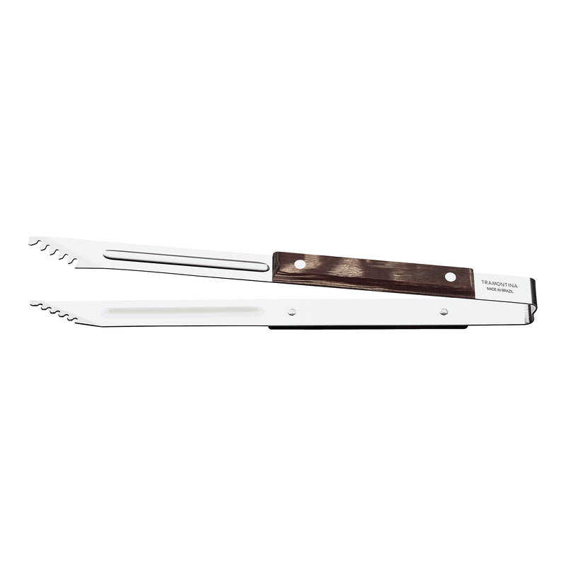 Load image into Gallery viewer, Tramontina Churrasco Meat Tong, 8&quot; Polywood
