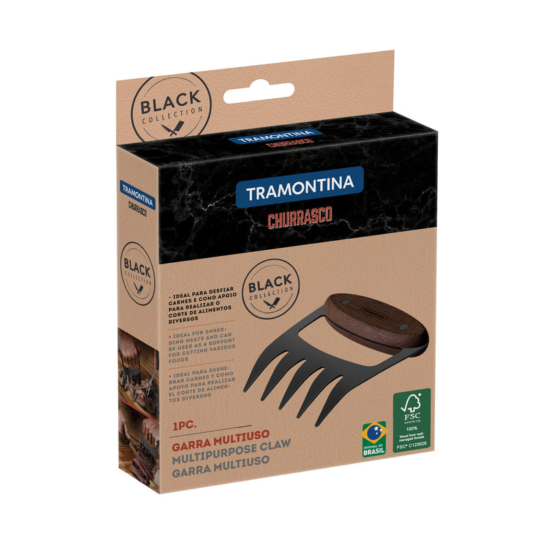 Load image into Gallery viewer, Tramontina Barbecue Claw - FSC Certified - Churrasco Black
