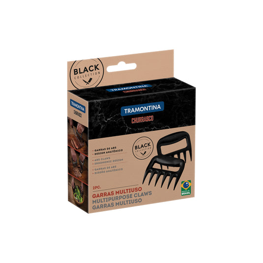 Tramontina Barbecue 2Pc Claws - Churrasco Black