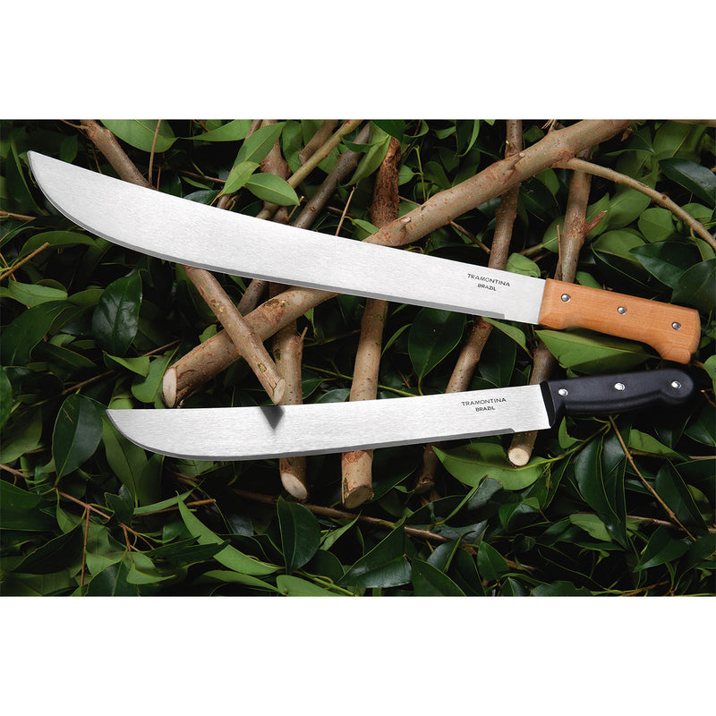 Load image into Gallery viewer, Tramontina Machete with Carbon Steel Blade and Wood Handle
