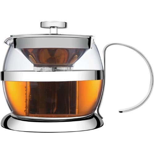 Load image into Gallery viewer, Tramontina Tea Maker, Stainless Steel 1200ml
