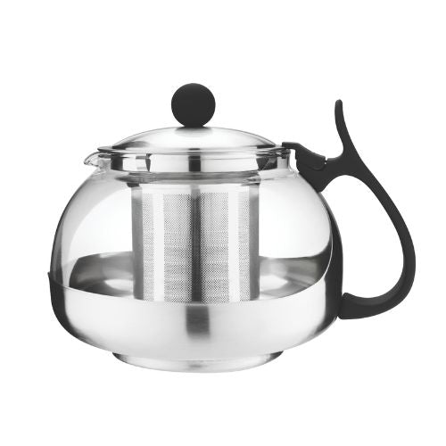 Load image into Gallery viewer, Tramontina Coffee &amp; Tea Tea Pot, Stainless Steel 120ml
