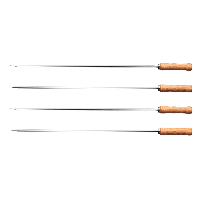 Load image into Gallery viewer, Tramontina Churrasco Single Prong Skewer Bundle, 95cm - Stainless Steel, 4Pc
