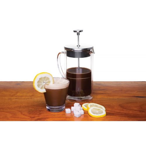 Load image into Gallery viewer, Tramontina Coffee &amp; Tea Coffee Plunger, 3cups, Double Wall Glass
