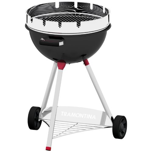 Load image into Gallery viewer, Tramontina Churrasco Skewer Support, Charcoal Kettle
