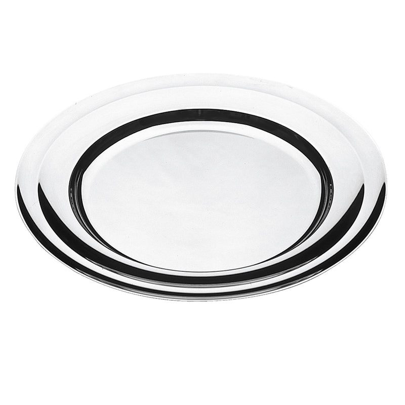 Load image into Gallery viewer, Tramontina Stainless Steel Round Flat Dish 25,5cm
