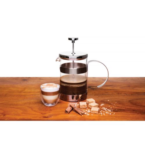 Tramontina Coffee & Tea Espresso Cup, 2Pc Double Wall Glass, 85ml