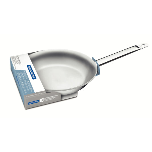 Tramontina Professional Stainless Steel Frying Pan 30cm, 2,9L