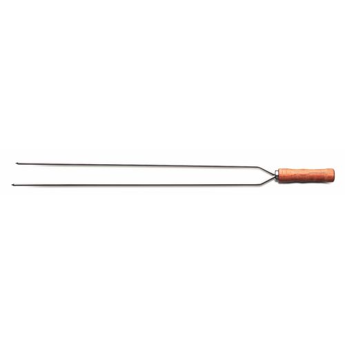Tramontina Churrasco Skewer Bundle, 2x 75cm Double Prong + 2x 75cm Single Prong - Stainless Steel, 4Pc