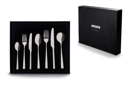 Tramontina Quartz Cutlery Set, 56 PC