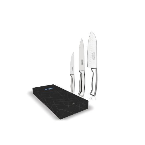 Load image into Gallery viewer, Tramontina Polaris Knife Set, 3Pc
